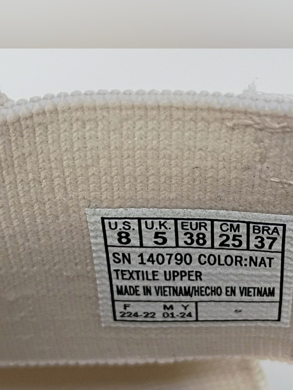 Skechers On The Go 600 Enchanted Womens 8 Natural Beige Metallic Slide Sandals - Picture 10 of 10